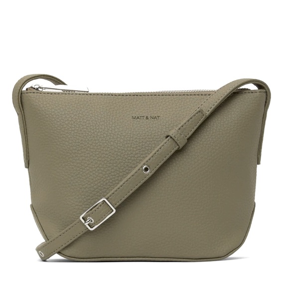 Matt & Nat SAM Vegan Crossbody Bag - Purity - Picture 1 of 14